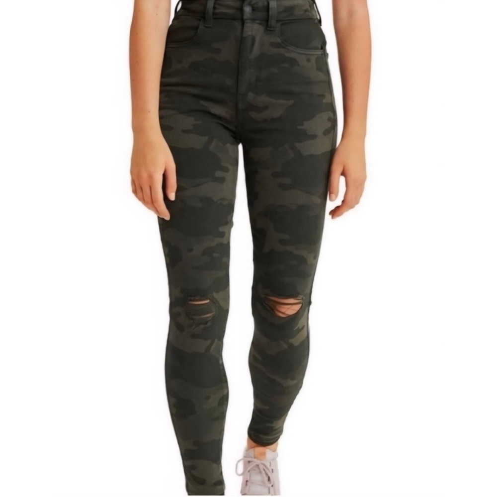 American eagle curvy super high-rise jagging